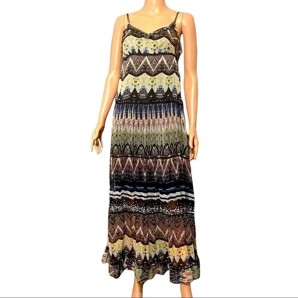 Patrons of Peace Maxi Dress SMALL